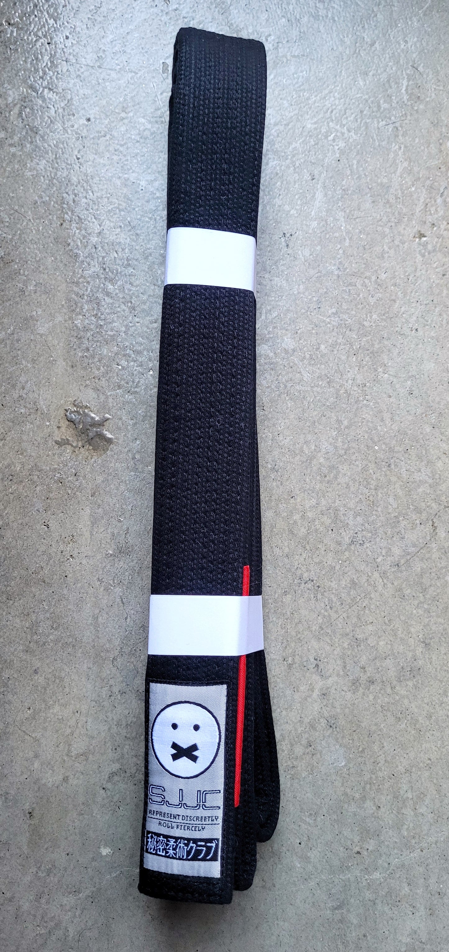 New SJJC Premium Pearl Weave Kanji Belt