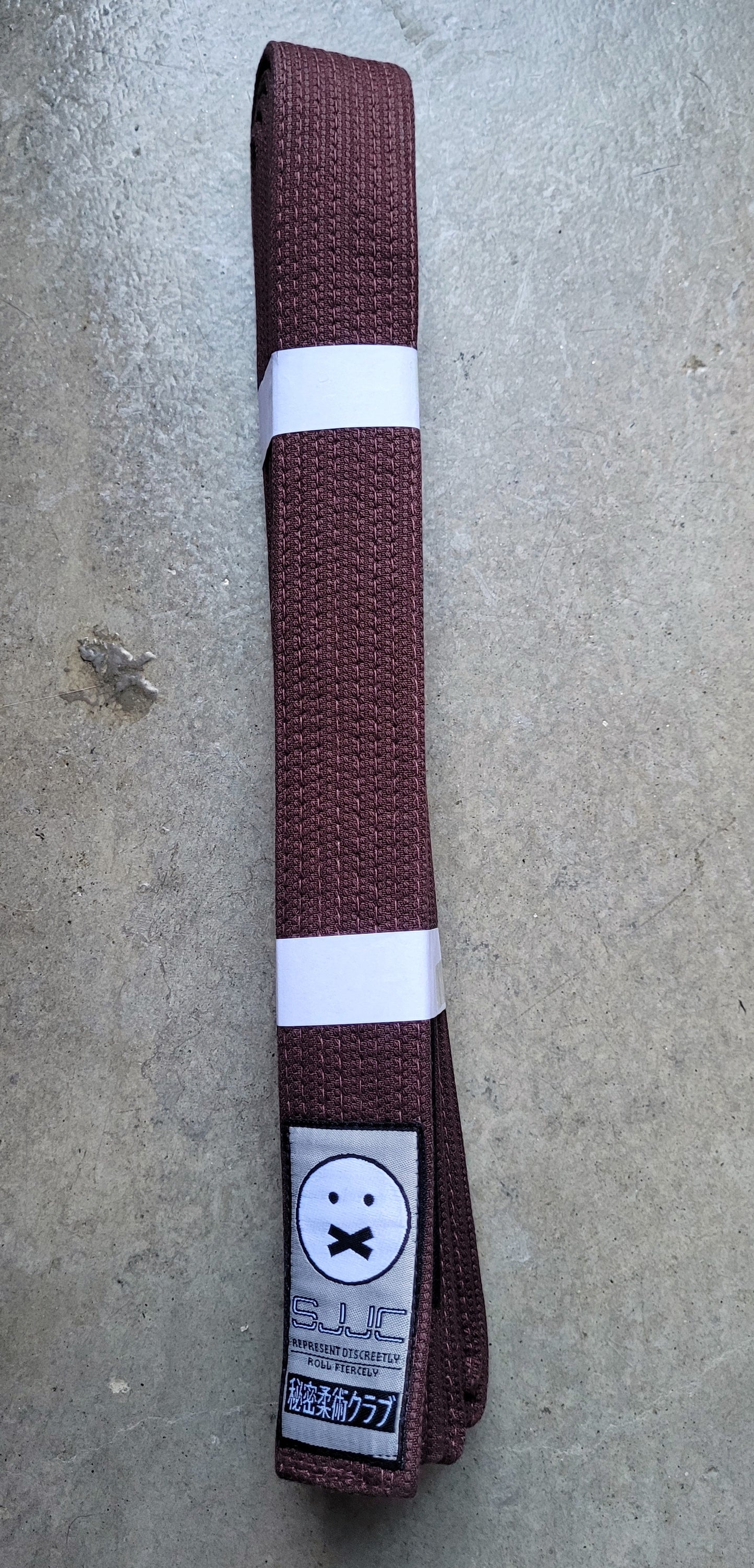 New SJJC Premium Pearl Weave Kanji Belt