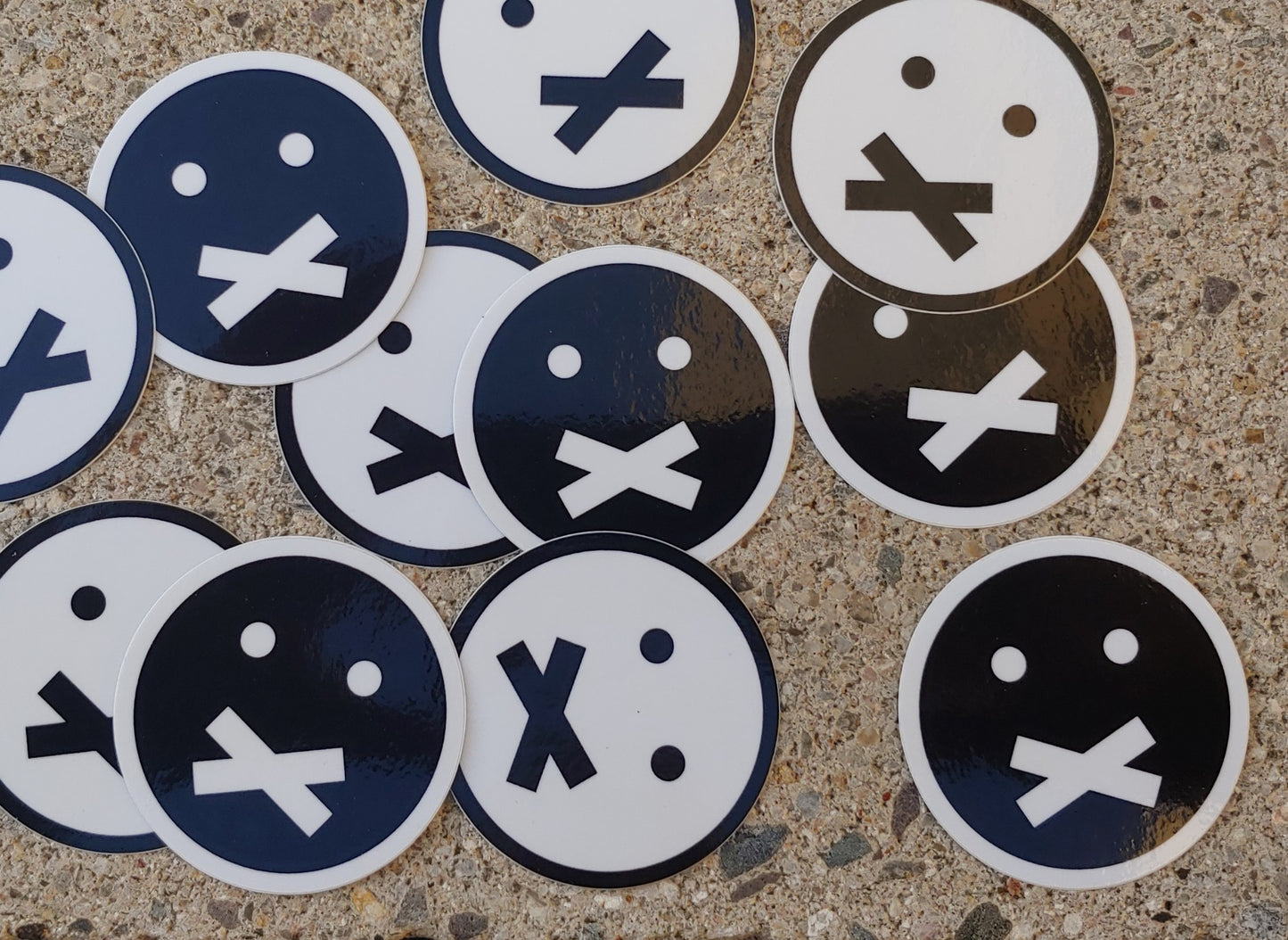 SJJC 2.25" Vinyl Sticker Combo 4 Pack