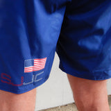 Blue Liberty Racer USA Made Hybrid Retro-Fit Shorts